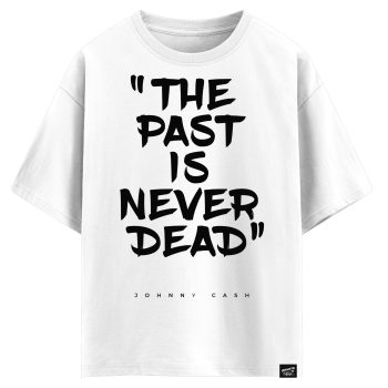Johnny Cash - The past is never dead (оверсайз футболка)