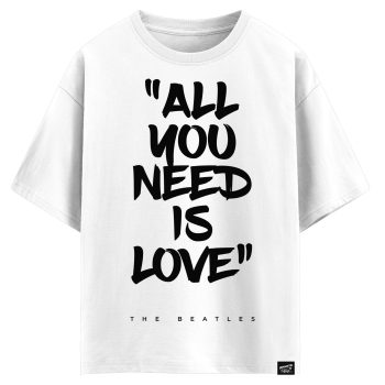 The Beatles - All you need is love (оверсайз футболка)