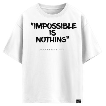Muchamed Ali - Impossible is nothing (оверсайз футболка)