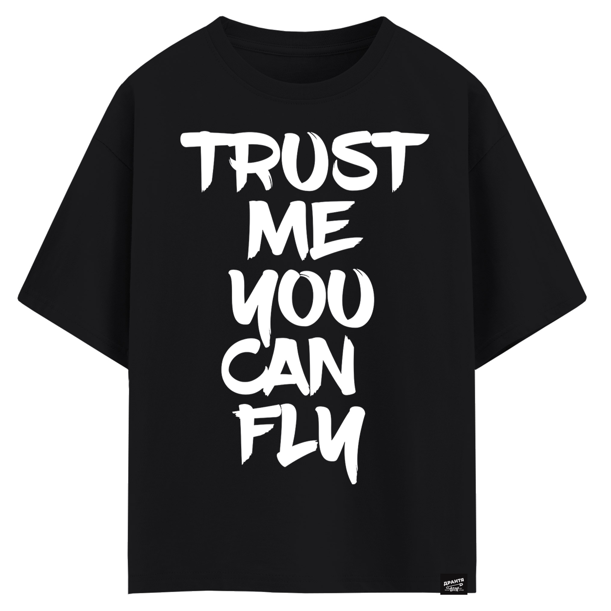 Trust me you can fly (оверсайз футболка)