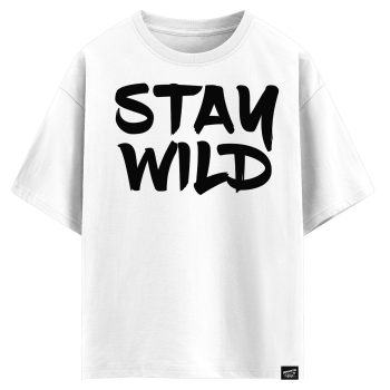 Stay wild (оверсайз футболка)