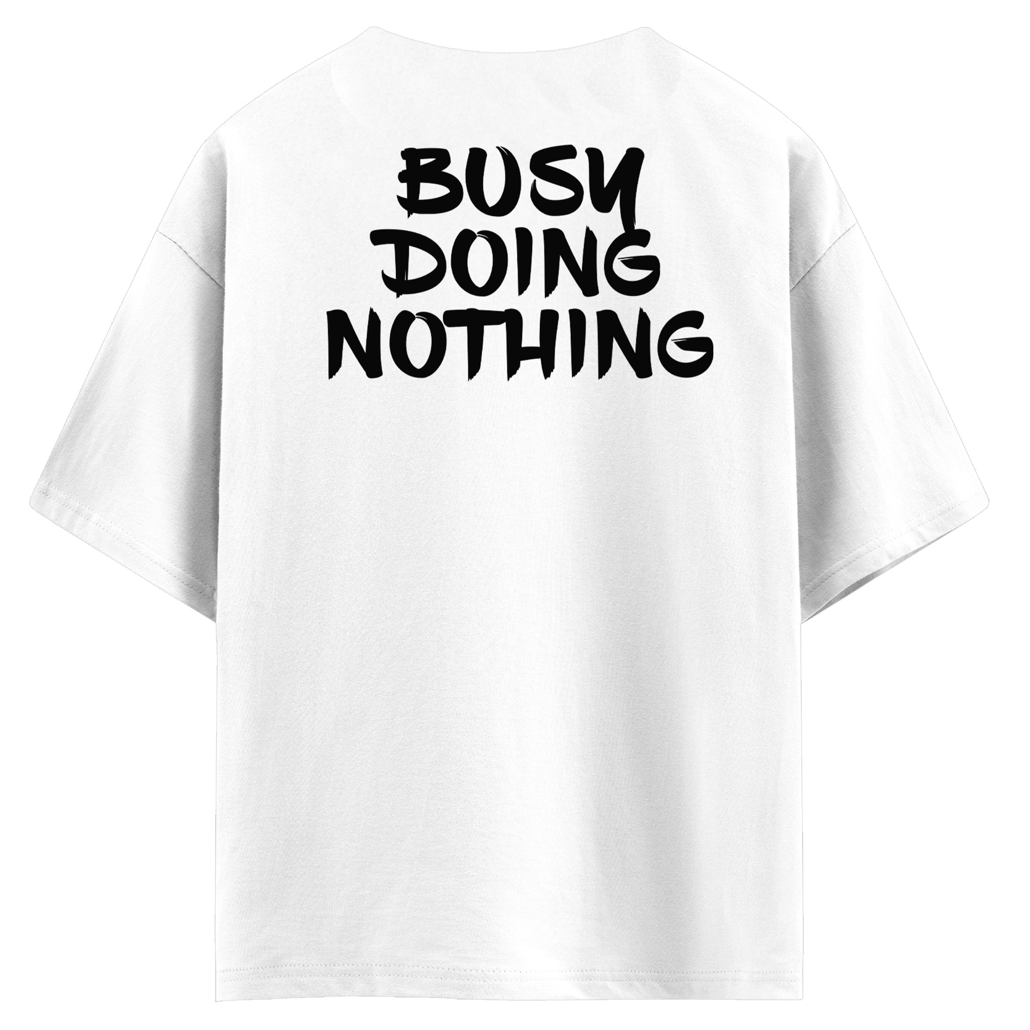 Busy doing nothing (оверсайз футболка)