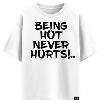 Being hot never hurts (оверсайз футболка)