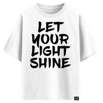 Let your light shine (оверсайз футболка)