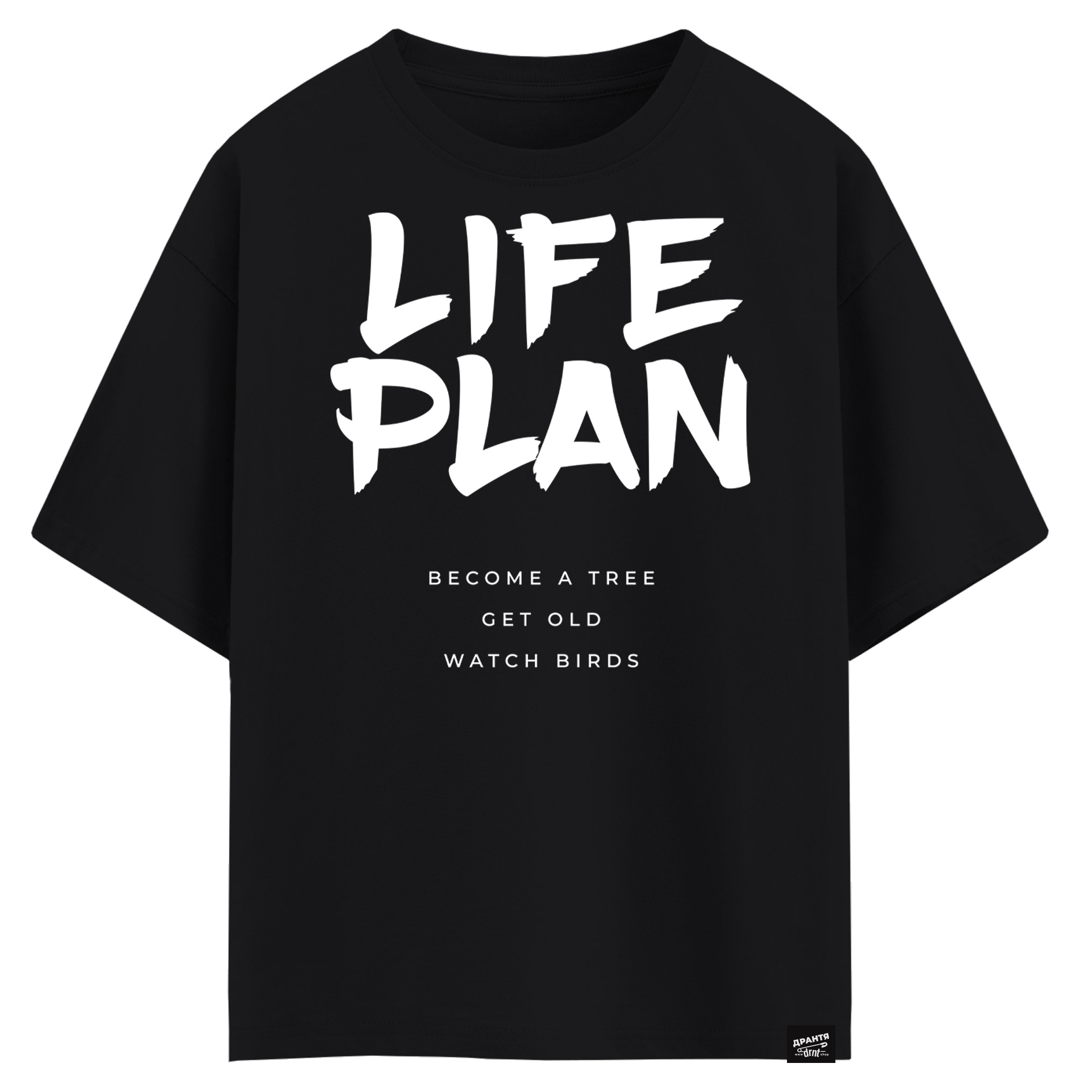 life plan (оверсайз футболка)