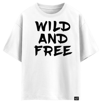 Wild and free (оверсайз футболка)