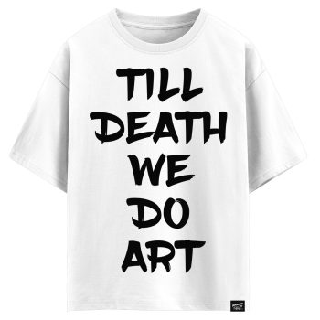Till death we do art (оверсайз футболка)
