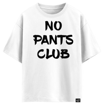 No pants club (оверсайз футболка)