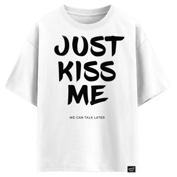 Just kiss me (оверсайз футболка)
