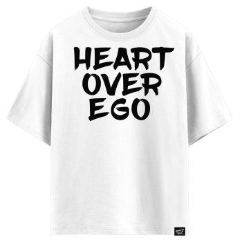 Heart over ego (оверсайз футболка)