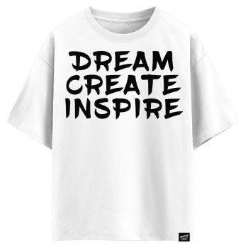 DREAM CREATE INSPIRE (оверсайз футболка)