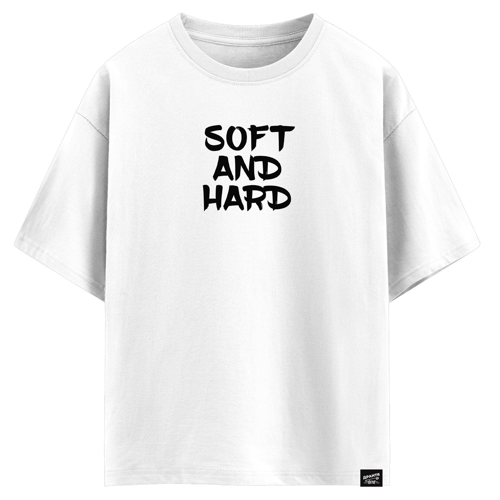 Soft and hard (оверсайз футболка)