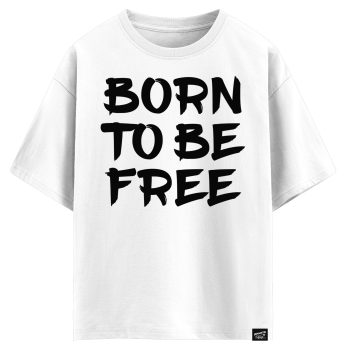 Born to be free (оверсайз футболка)